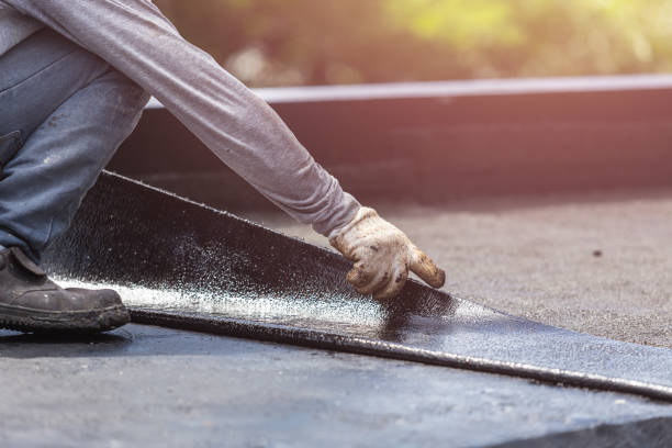 Professional Basement Waterproofing technician working in Harbor View, OH